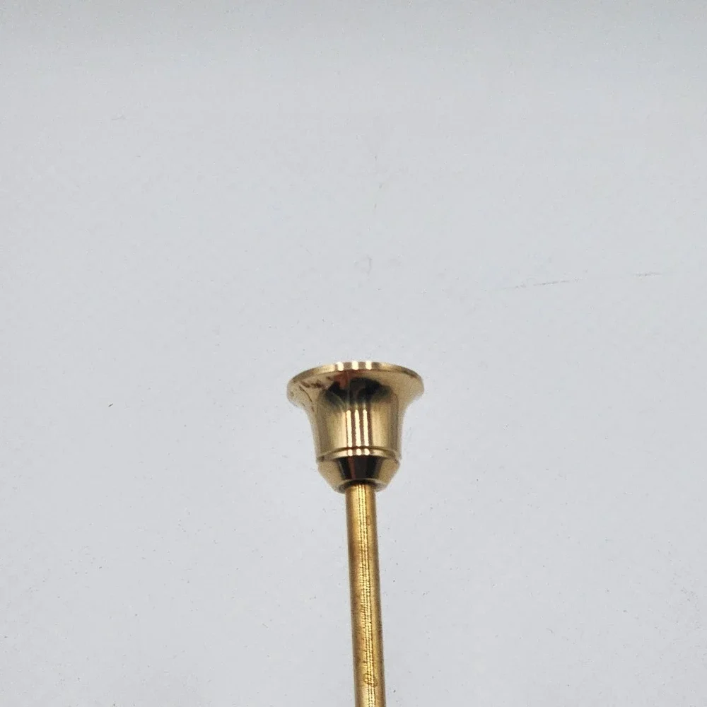 Vintage Interpur Brass Taper Candlestick Holder 7.75